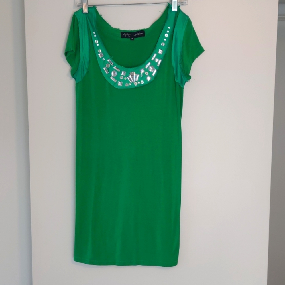 Dress, green, size medium